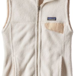 Patagonia Like New Cream Re-Tool Fleece Vest Small